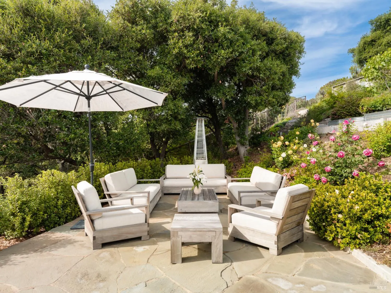 Villa Maris outdoor area