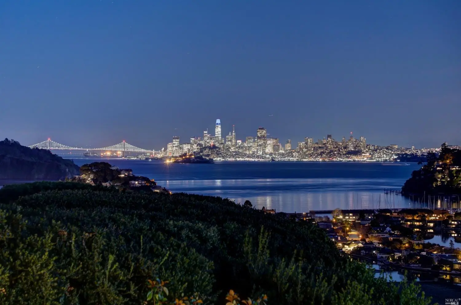 SF night view